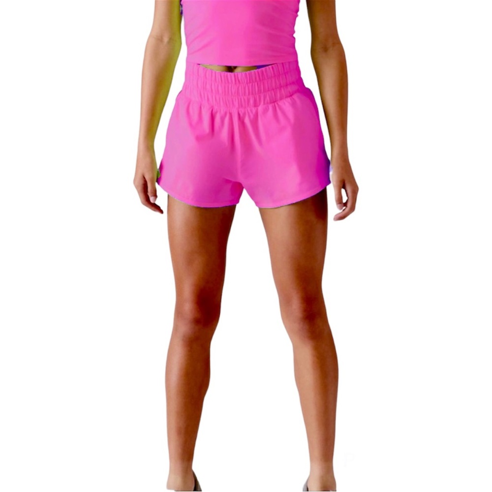NWT ATHLETA GIRL Shorts Pink Soft Cotton Gift